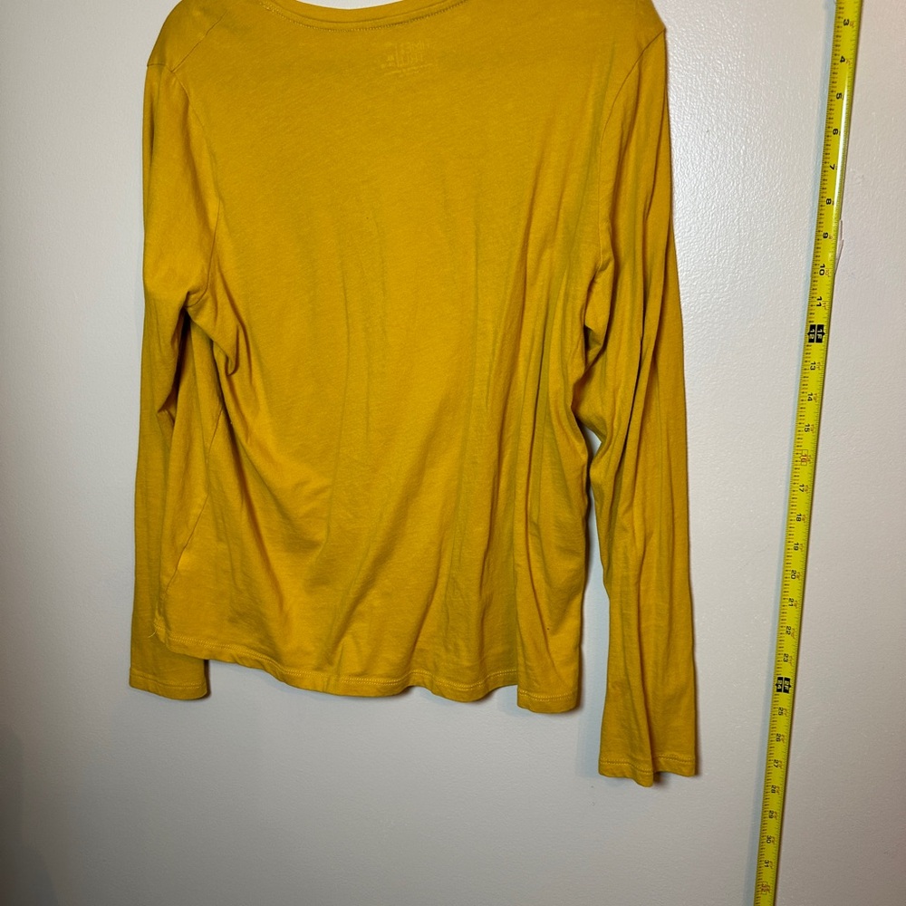 Yellow Long Sleeve Shirt